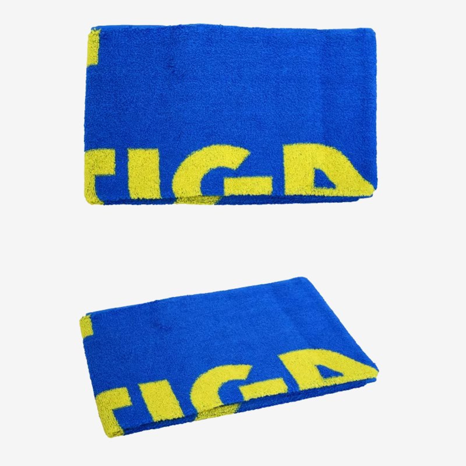 Полотенце STIGA, цвет синий/желтый