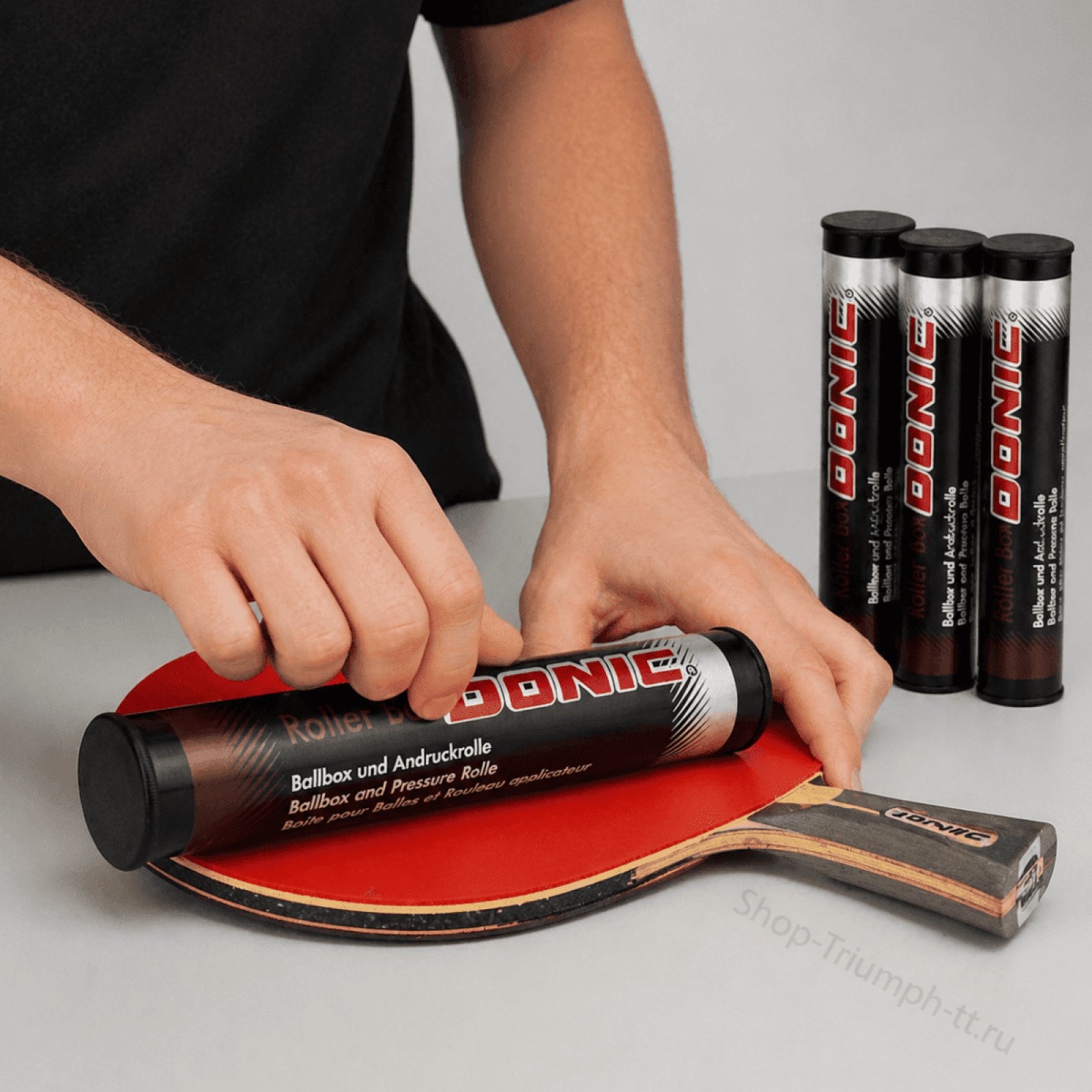 Тубус для мячей DONIC Roller Box