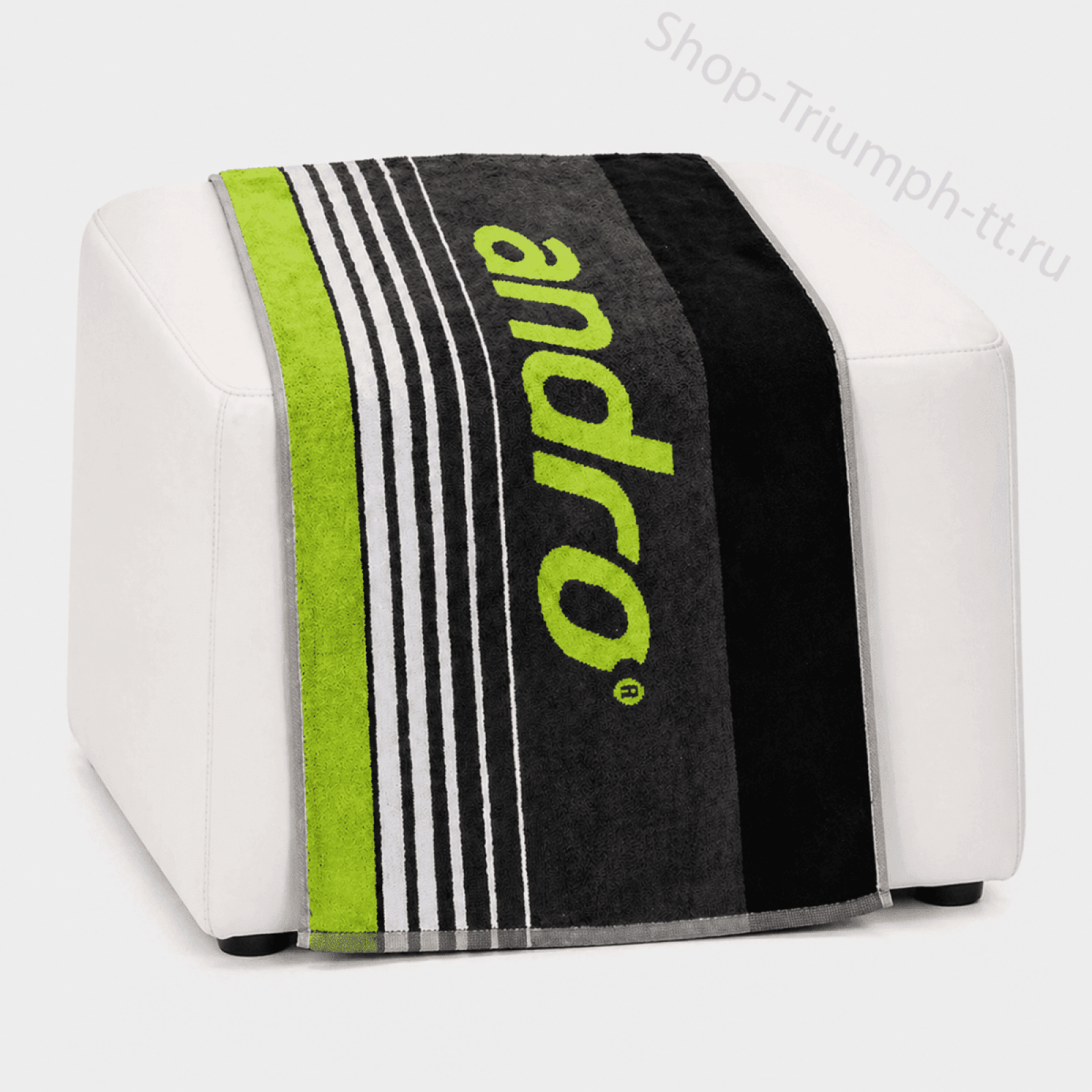 Полотенце ANDRO, желтый/линии