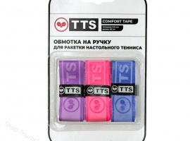 Намотка TTS на ручку ракетки для настольного тенниса
