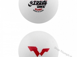 Мячи для настольного тенниса DHS 3*** DJ40+ WTT ITTF, цвет: белый -&nbsp;6 шт.
