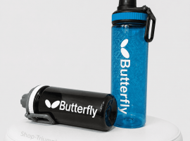 Спортивная питьевая бутылка для воды BUTTERFLY 700 мл.
