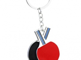 Теннисные&nbsp;ракетки- брелок на ключи для любителей настольного тенниса
