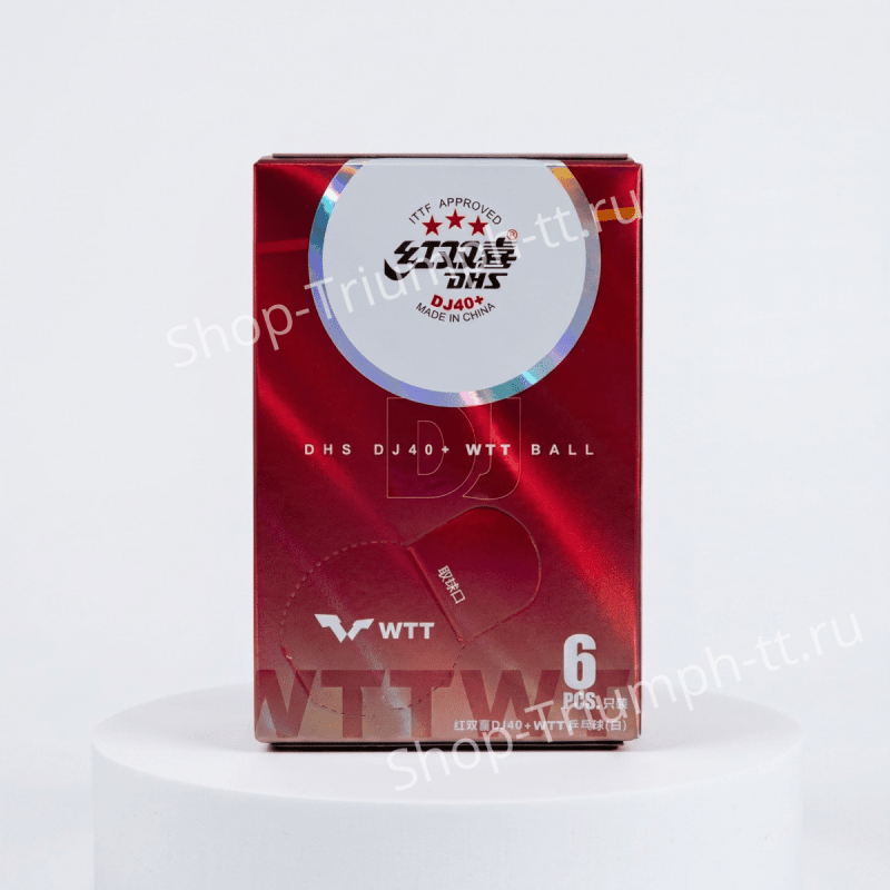 Мячи DHS 3***40+ WTT