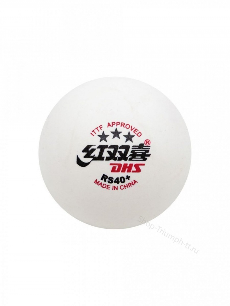 Мячи DHS 3*** RS40+ WTT
