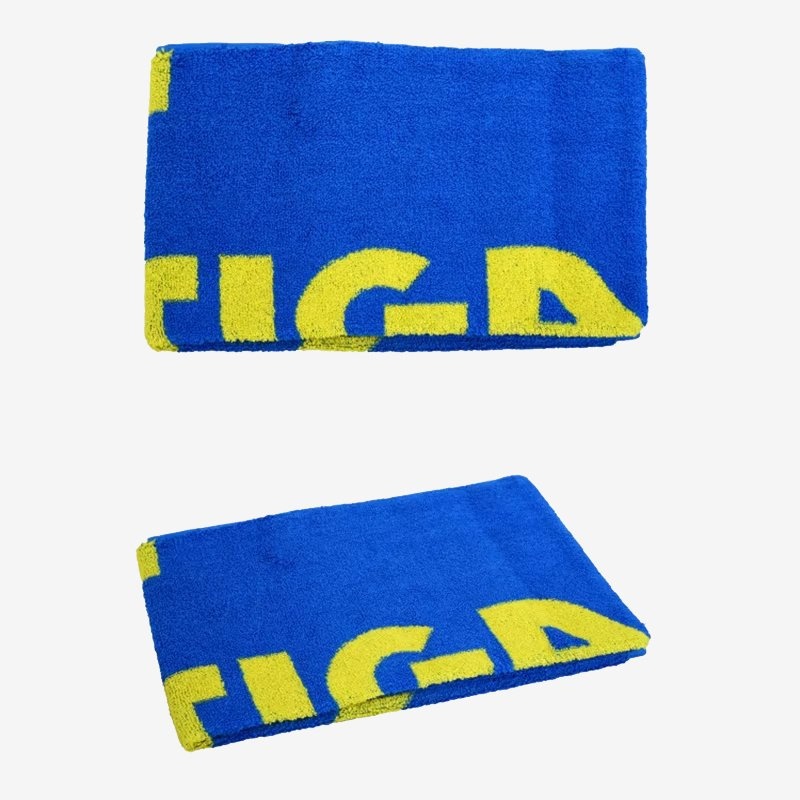 Полотенце STIGA, цвет синий/желтый